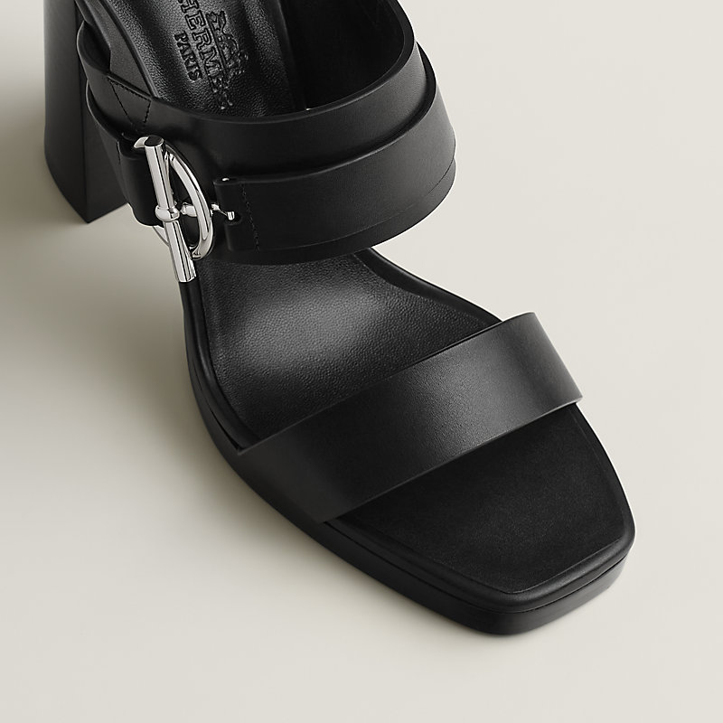 Sandália Keen 90 - Preto | Hermès Brasil